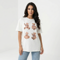 Tricou White „Teddy Quad”