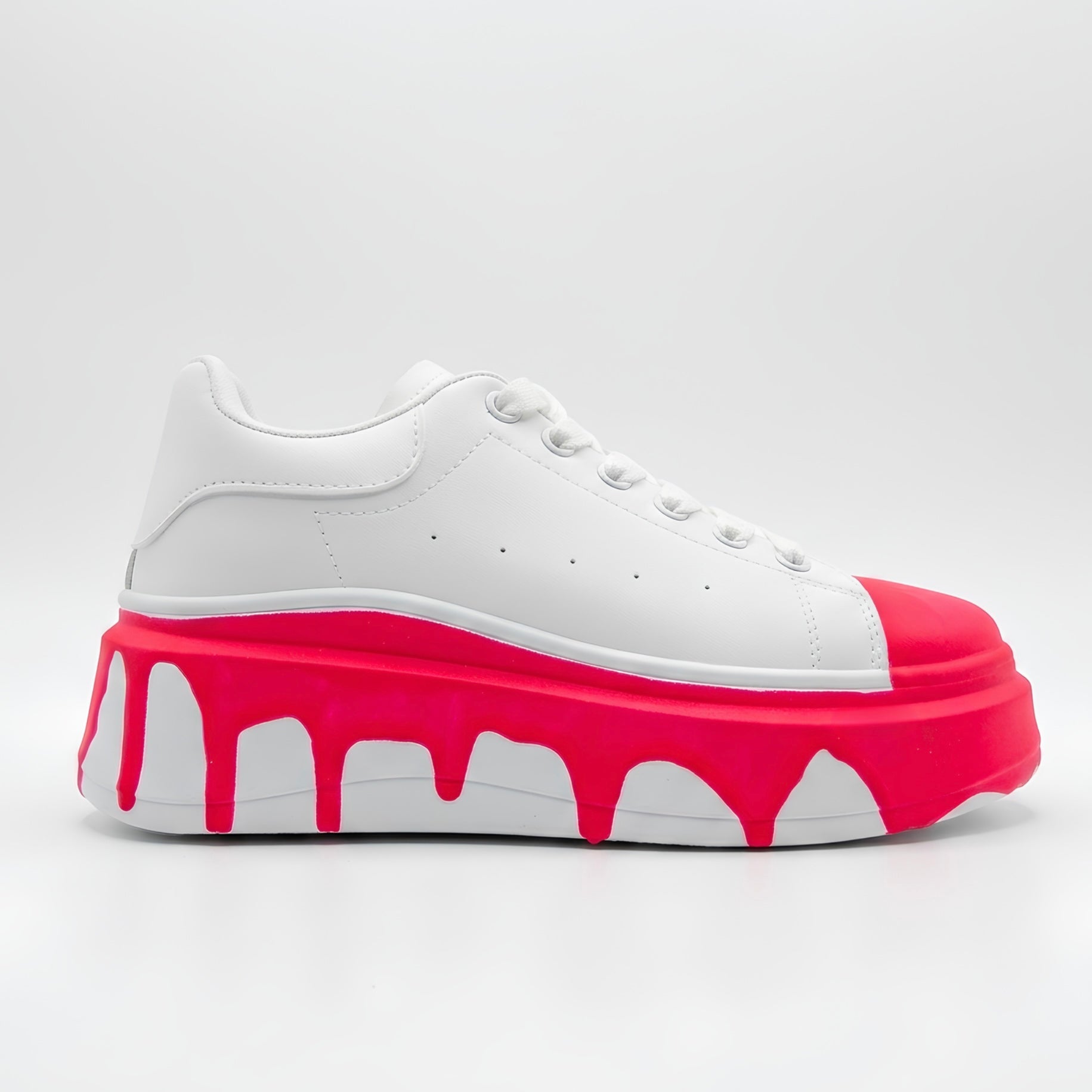Sneakerși cu Platformă Neon Drip