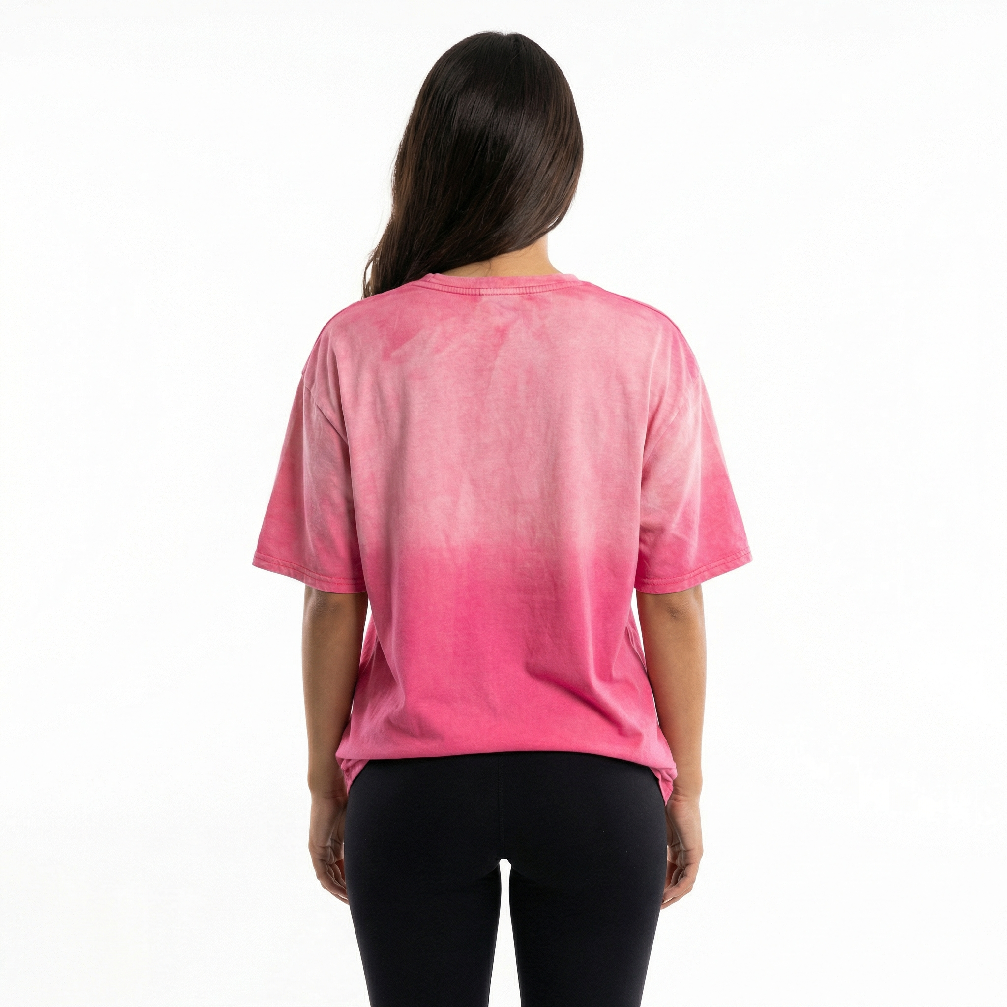 Tricou Pink 'Crystal Tie-Dye'